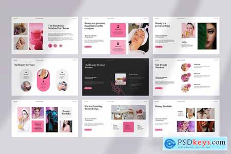 Beauty Spa Powerpoint Template