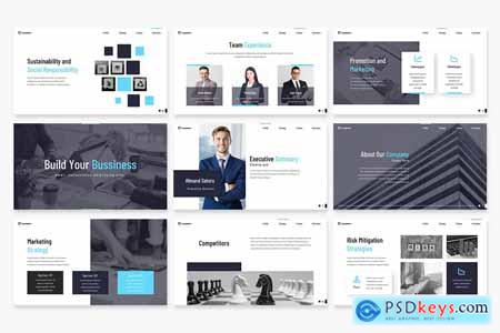 Build Business Powerpoint Template