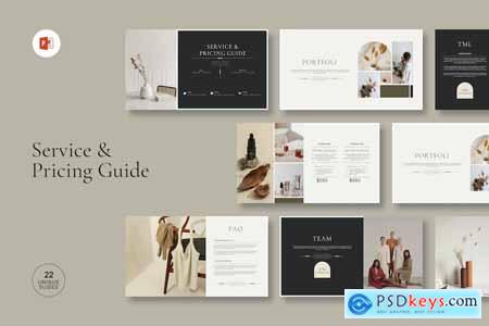 Service & Pricing Guide PowerPoint Template