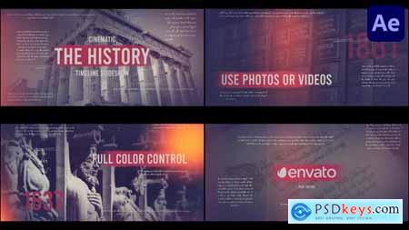 The Cinematic History Slideshow for After Effects 49457137