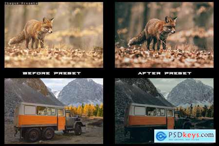 Movie Styles 4 Lightroom Presets Mobile & Desktop