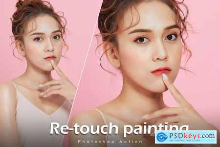 Retouch Painting Photoshop Action