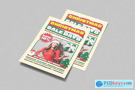 Sale Christmas Flyer Template
