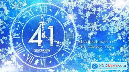 Winter New Year Countdown 42462285