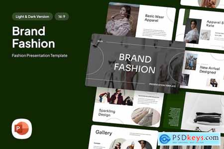 Brand Fashion PowerPoint Template