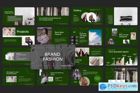 Brand Fashion PowerPoint Template