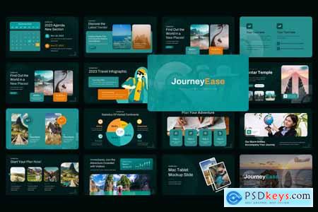 Journey Ease Travel Agency PowerPoint Template