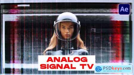 Analog Signal TV Transitions After Effects 49548397