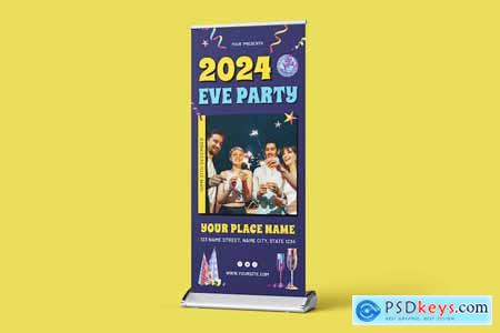 New Year Eve RollUp Banner