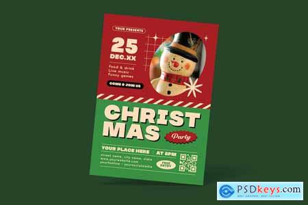 Christmas Party Flyer Q75Z7TY