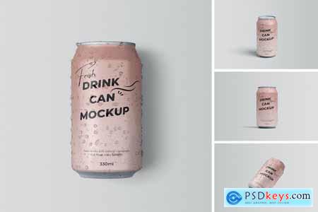 Drink Can Mockups