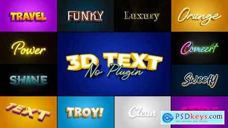 3D Text Effects 49680322