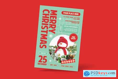 Christmas Party Flyer 4J5JUXH