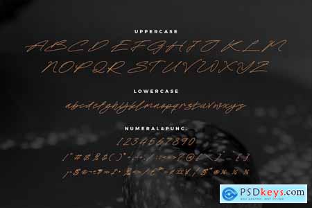 Kasttelin Polimeka Monoline Brush Signature Font