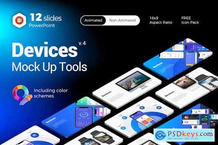 Devices Mockup Business Tools Animated