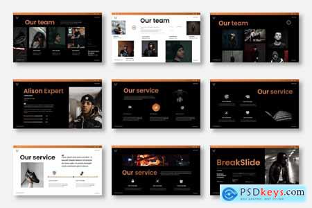 Alison  Business PowerPoint Template