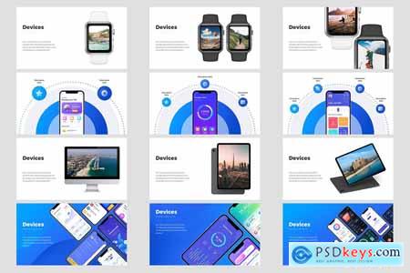 Devices Mockup Business Tools Animated