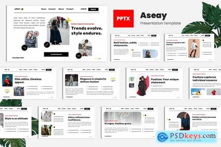 Aseay - Fashion Powerpoint Template