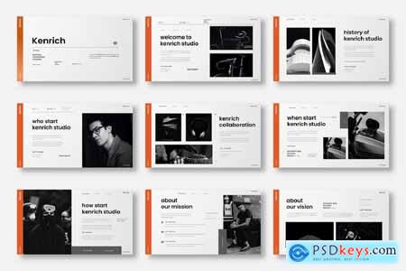 Kenrich  Business PowerPoint Template