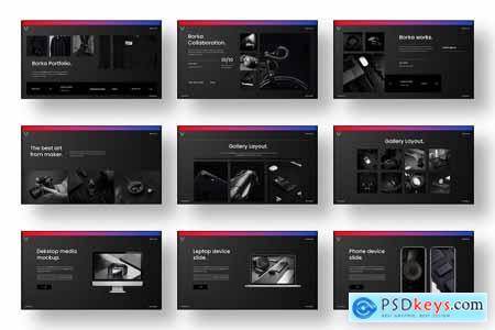 Borka  Business PowerPoint Template