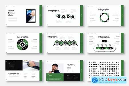 Sarah  Business PowerPoint Template