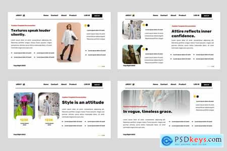 Aseay - Fashion Powerpoint Template