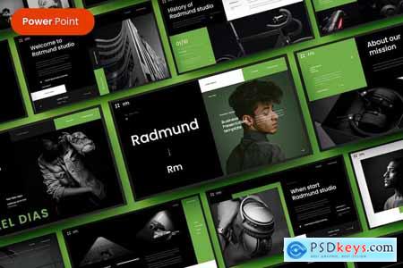 Radmund  Business PowerPoint Template