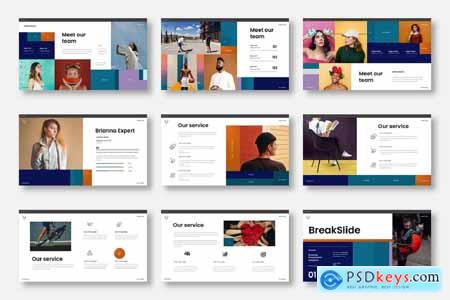 Brianna  Business PowerPoint Template