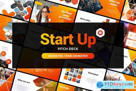 Start Up Pitch Deck Proposal Animated