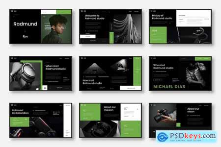 Radmund  Business PowerPoint Template