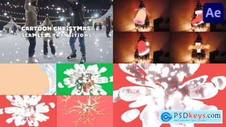 Cartoon Christmas Stuff Seamless Transitions After Effects 49719478