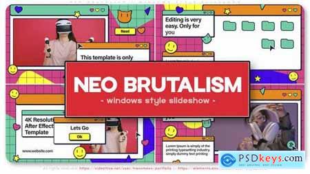 Neo Brutalism - Windows Style Slideshow 49749774