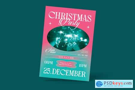 Christmas Party Flyer GB7MRHZ