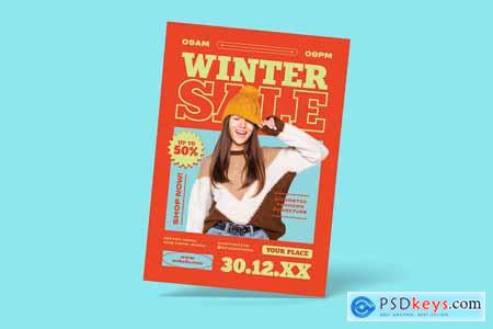 Winter Sale Flyer PF7DVMQ