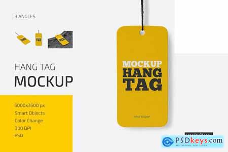 Hang Tag Mockup Set