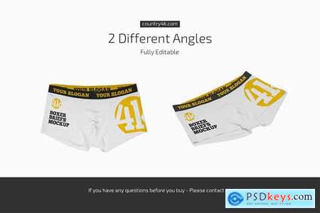 Boxer Briefs Mockup Set