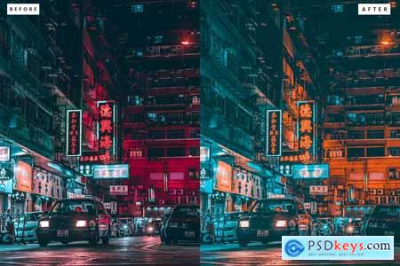 Neon Tokyo Lightroom Presets