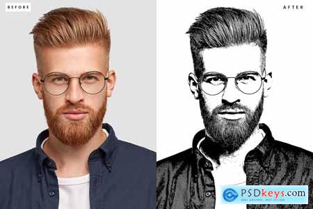 3 Vector Photoshop Action
