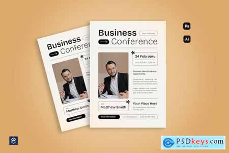 Modern Business Conference Flyer 002