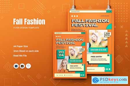 Fall Fashion Festival Flyer