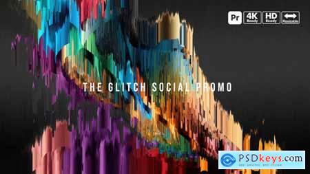 Glitch Social Promo for Premiere Pro 49621552