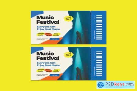 Music Festival Ticket