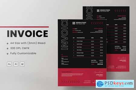 Invoice Template HPT6ES5