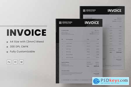 Invoice Template VVYQ96A