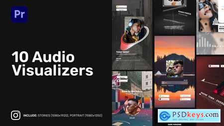 Design Instagram Audio Visualizers for Premiere Pro 49653380