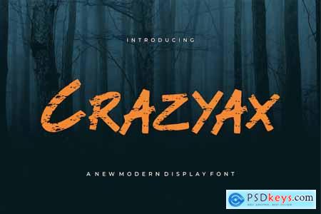 Crazyax - Font