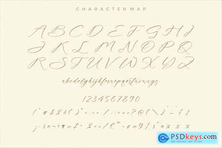Flomeshine Brigters Handwritten Script Font