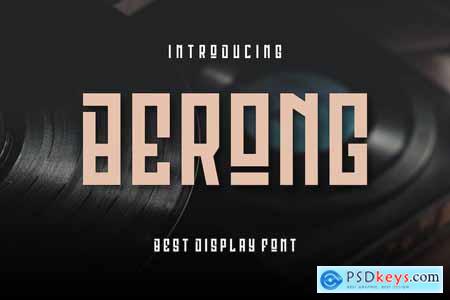 Berong Font