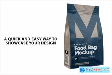 Food Bag Mockup - 2 PSD'S
