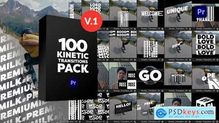 Kinetic Transitions Pack for Premiere Pro 49403297